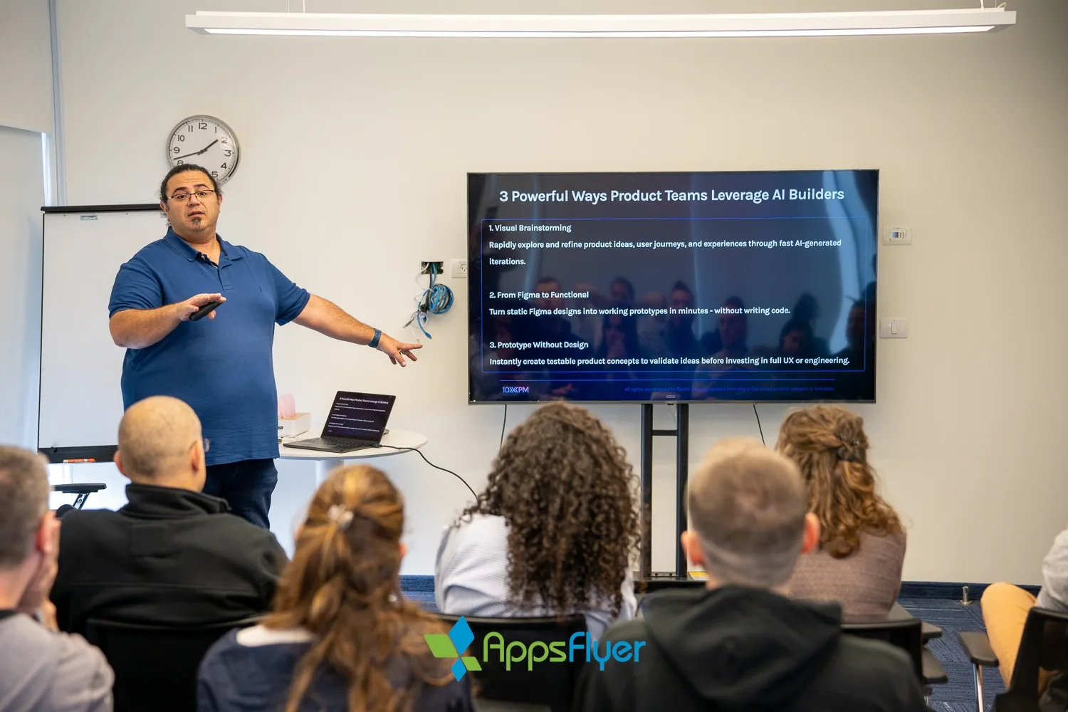 AI enablement workshop with the AppsFlyer product team