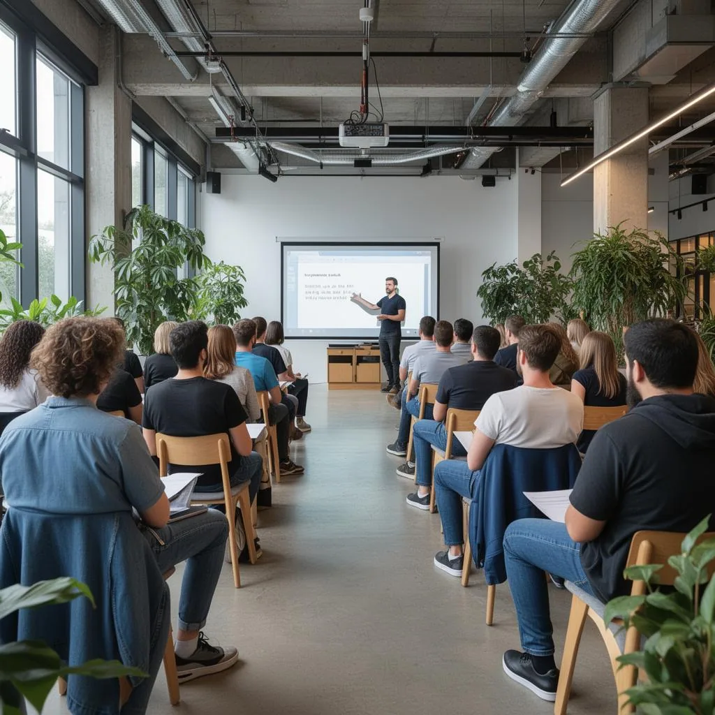 Step 04: Scale – Success isn't just launching—it's growing. We help you measure impact, optimize performance, and expand what works across the organization.